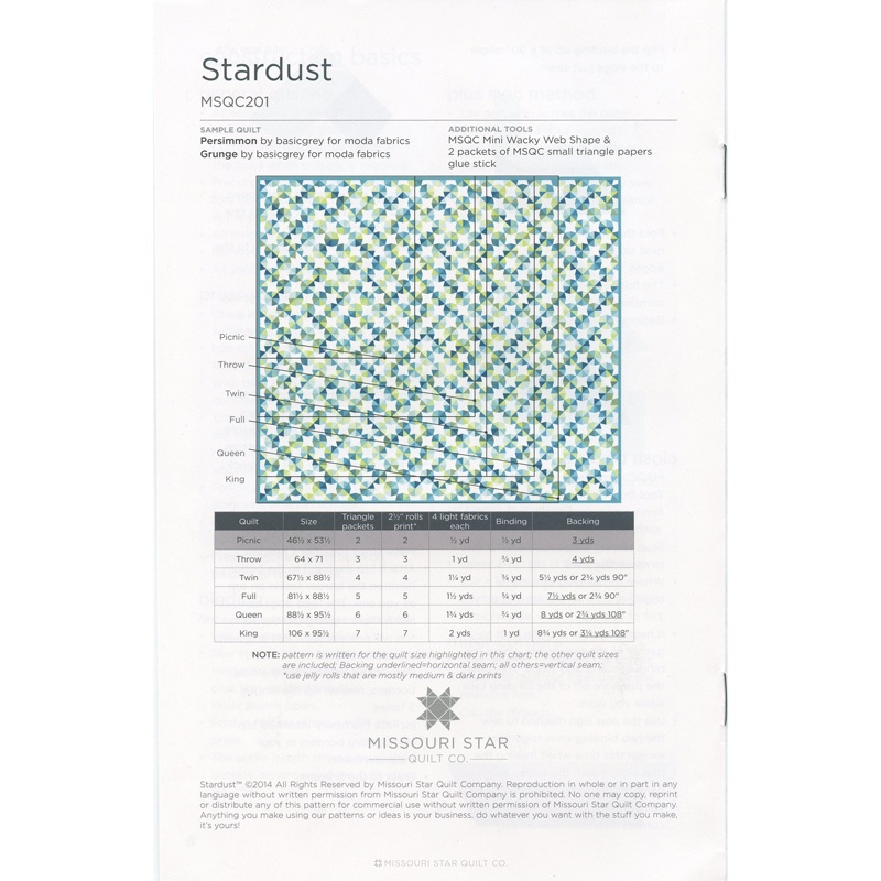 Missouri Star Stardust Quilt Pattern