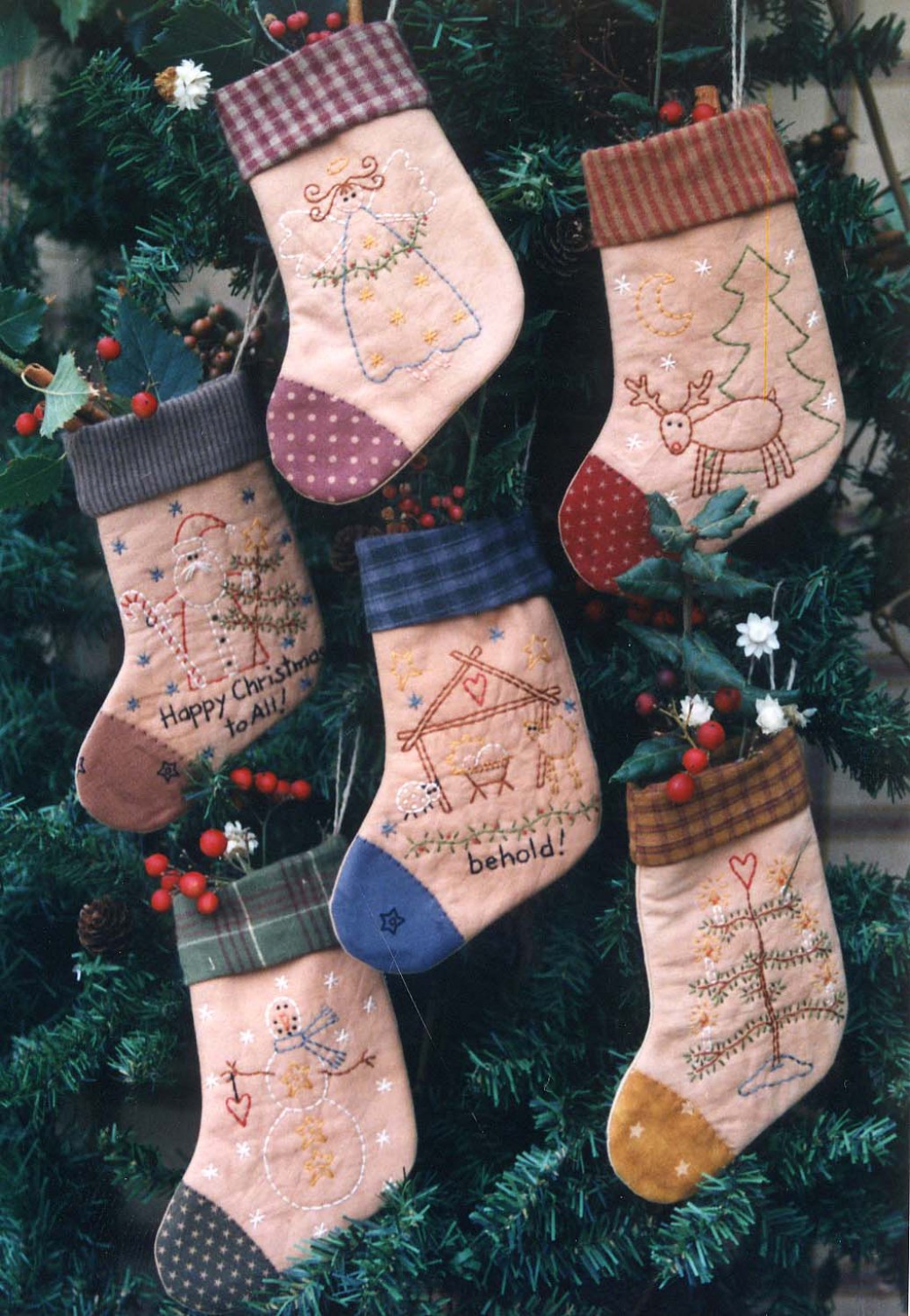 Bareroots Little Christmas Stockings Pattern