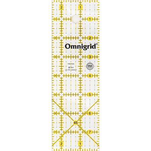Omnigrid 2.5'' x 8'' ruler