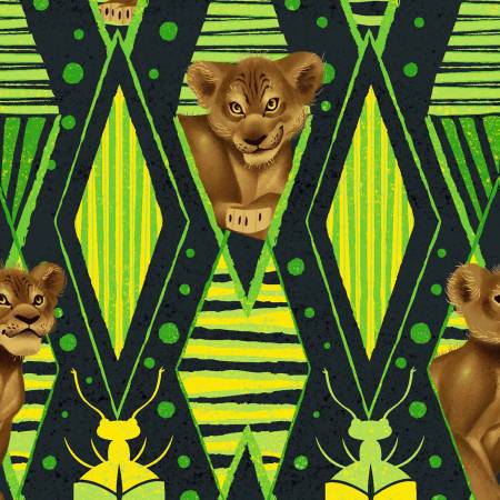 Lion King Jungle Fun Fabric