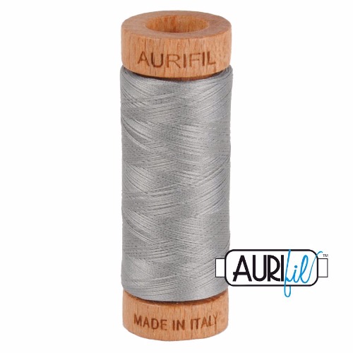 Aurifil 80 280m 2620 Stainless Steel Cotton Thread