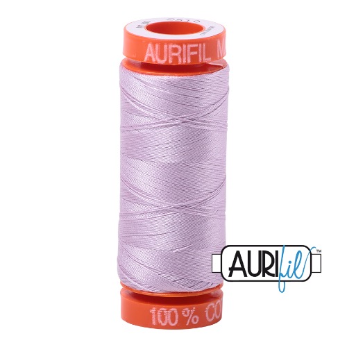 Aurifil 50 200m 2510 Cotton Thread Light Lilac