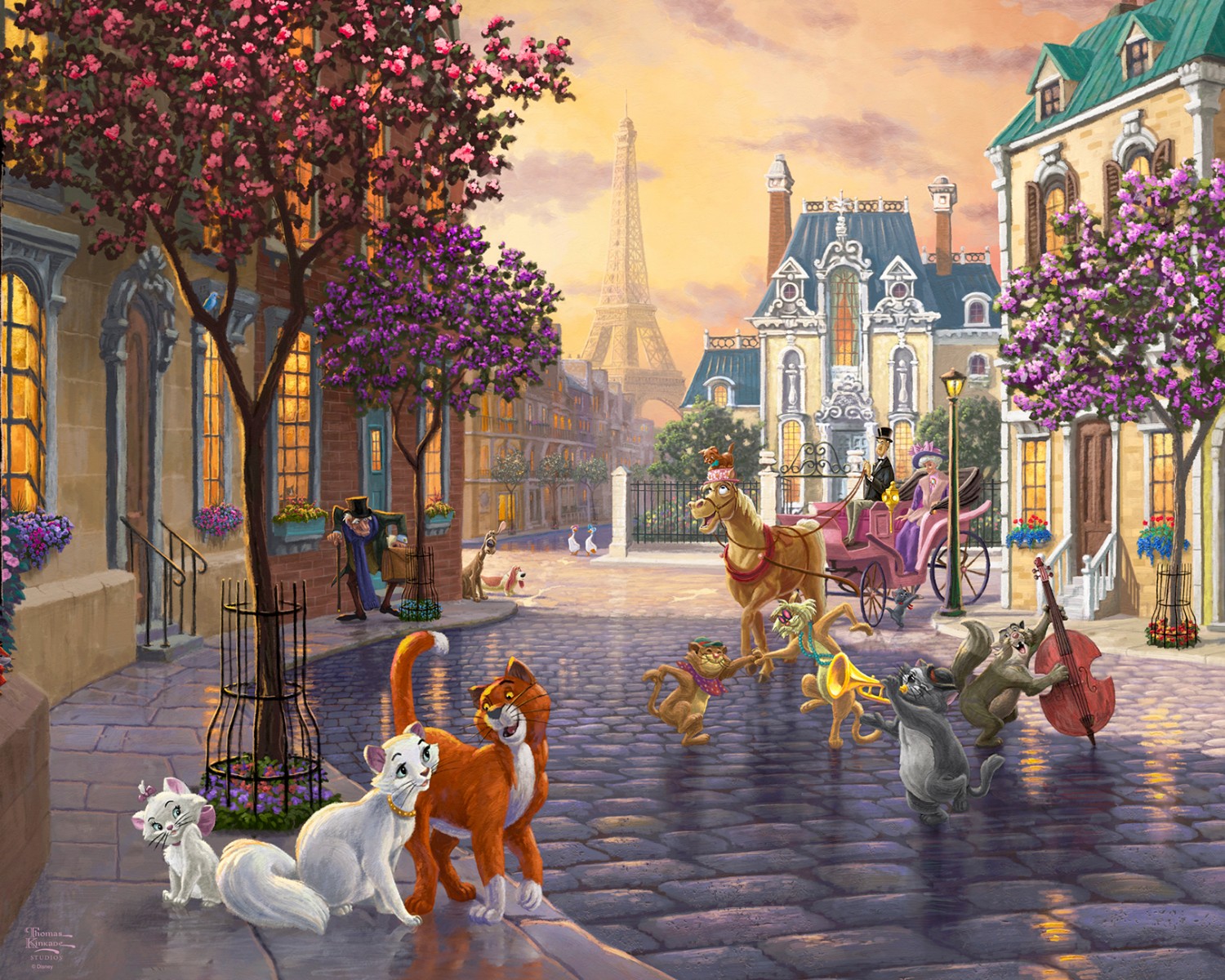 Disney Dreams Aristocats Panel