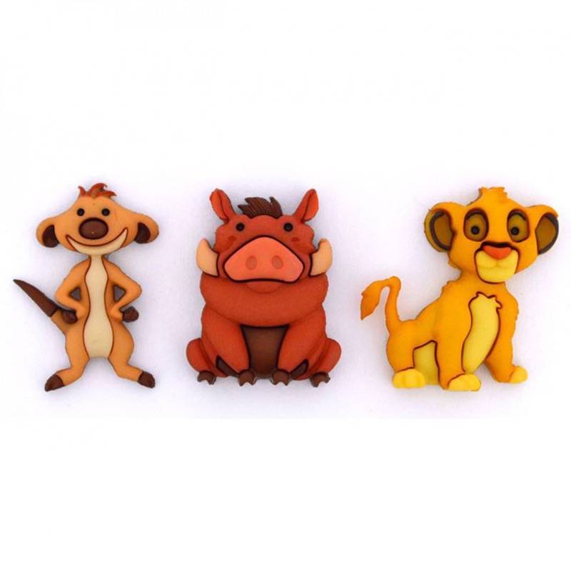 Disney Lion King Button Embellishments