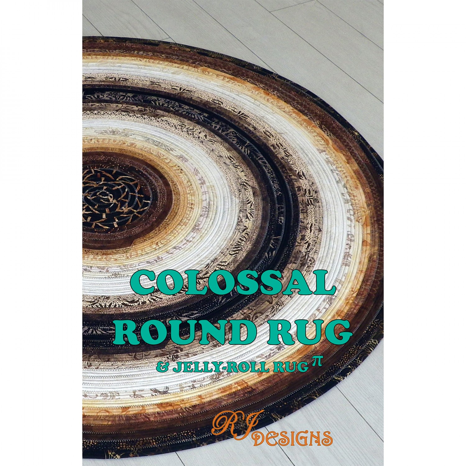 Colossal Round Jelly Roll Rug Pattern