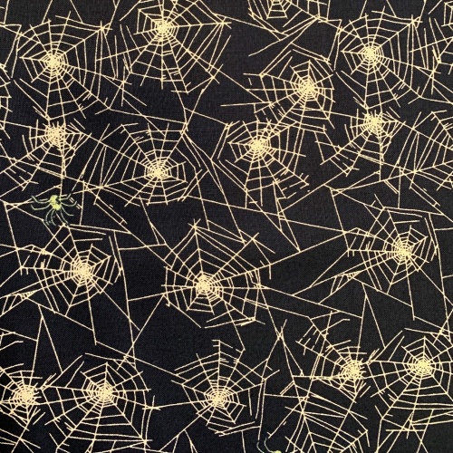 Pick Your Poison Spiders Web Fabric