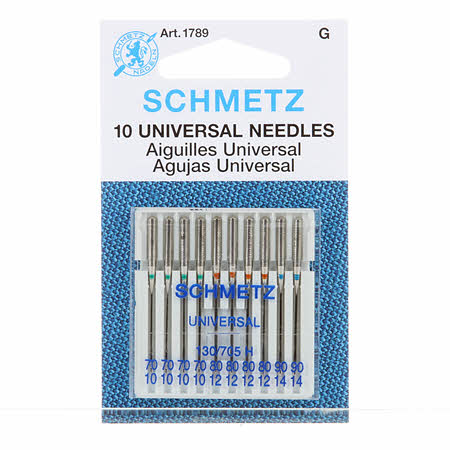 10 x Schmetz Universal Needles size 70/80/90