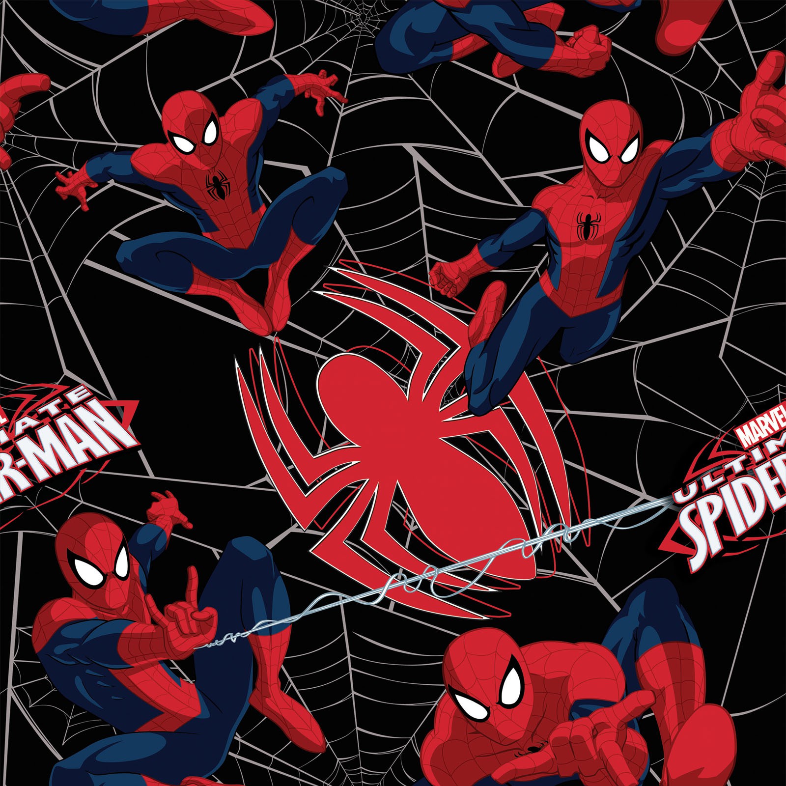 FLANNEL - Spiderman Fabric
