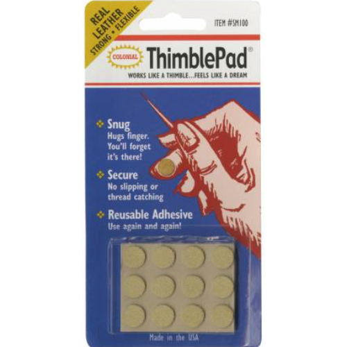 Thimble Pad Leather Adhesive Pads