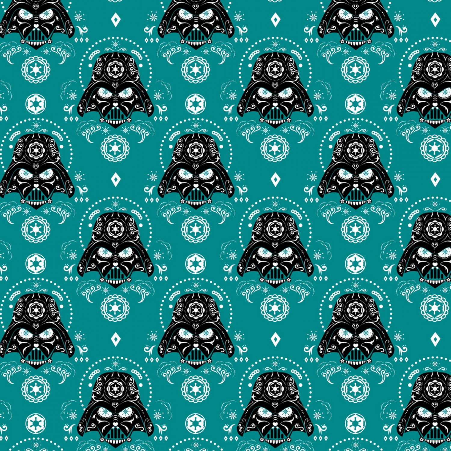 Star wars shop sugar skull fabric