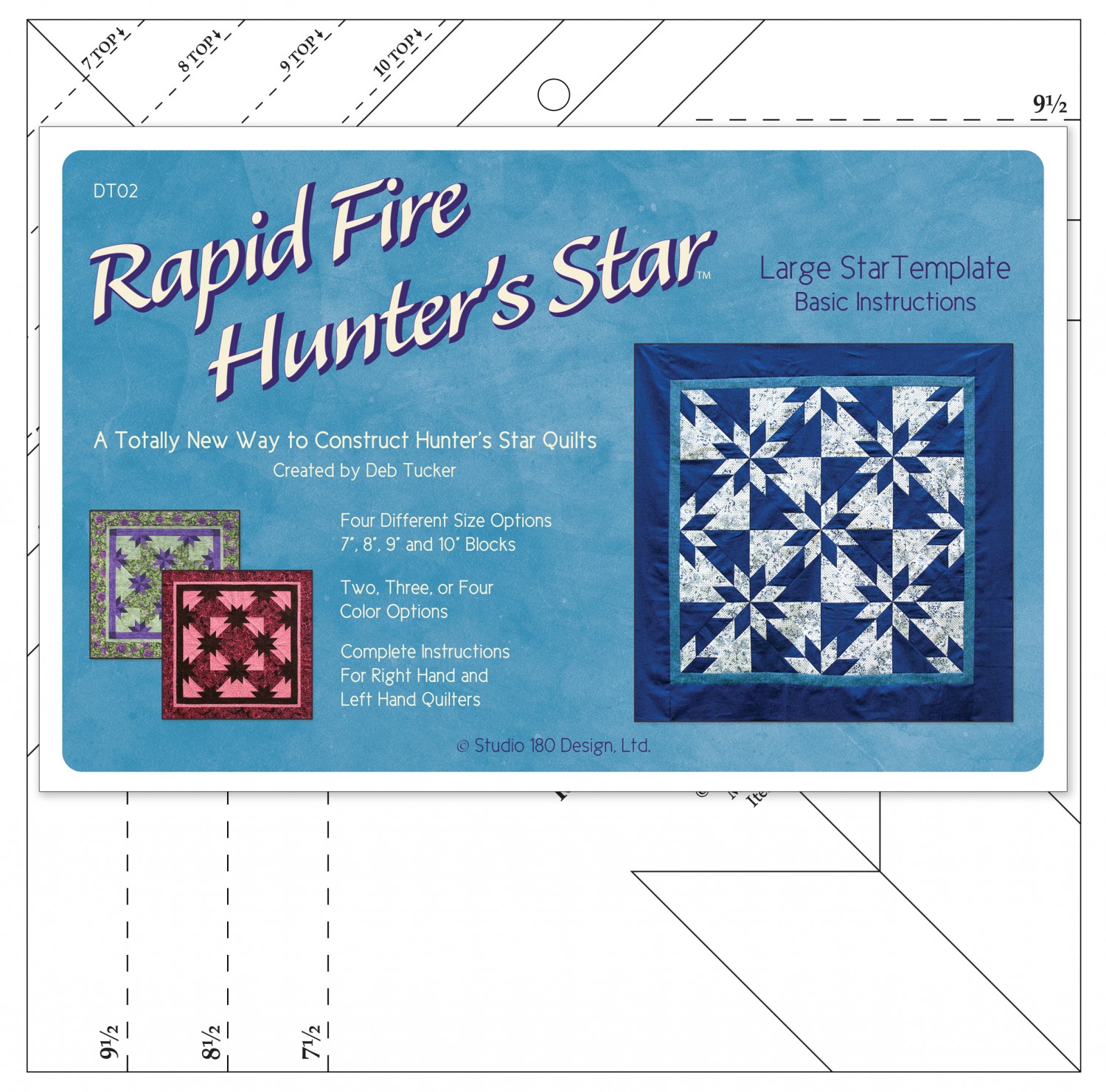 Rapid Fire Hunter's Star Template Large