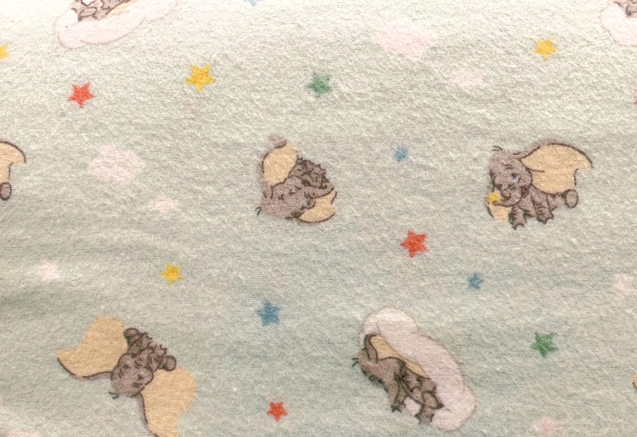 FLANNEL - Dumbo Flannel Fabric - Mint