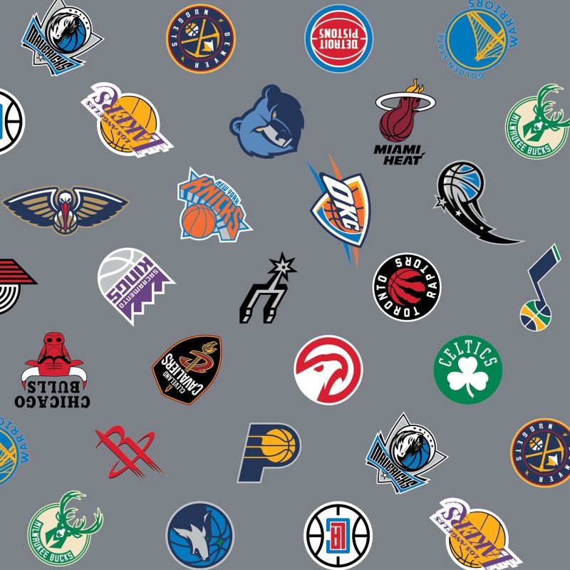 NBA All Teams Fabric