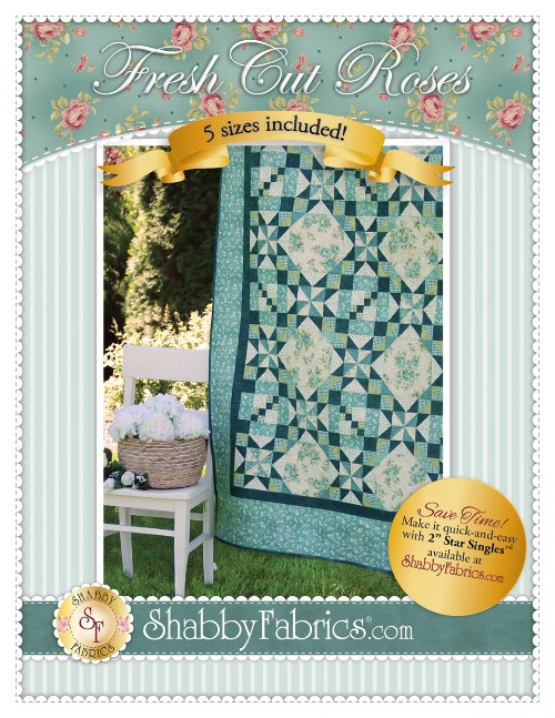 Fresh Cut Roses Quilt Pattern The Quilt Shop