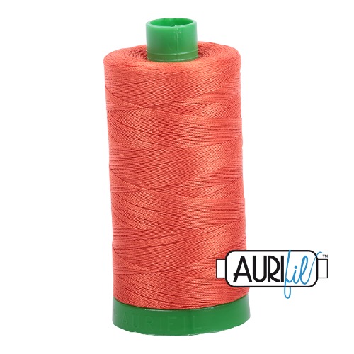 Aurifil 40 1000m 1154 Dusty Orange Cotton Thread