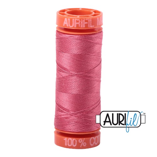Aurifil 50 200m 2440 Cotton Thread Peony
