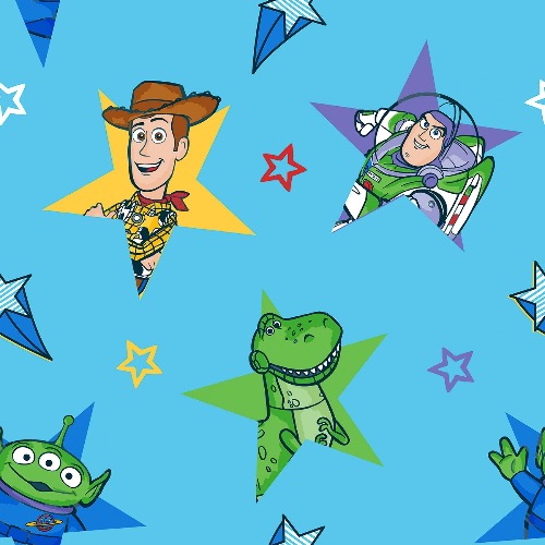 FLEECE - Toy Story Fleece Fabric - UK Only