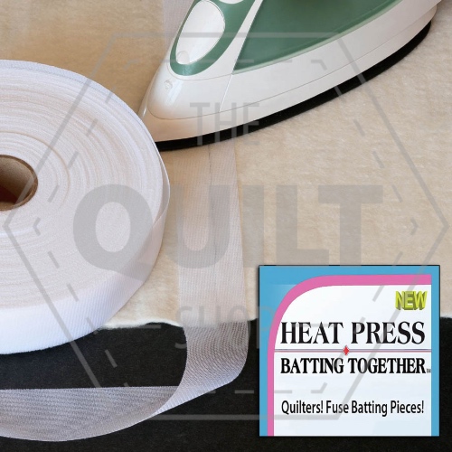 Heat Press Batting Together 1.5'' x 15 yards