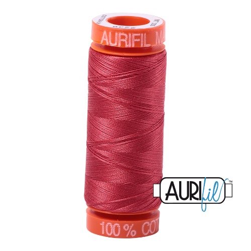 Aurifil 50 200m 2230 Cotton Thread Red Peony