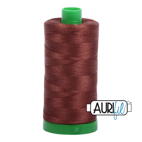 Aurifil 40 1000m 2360 Chocolate Cotton Thread