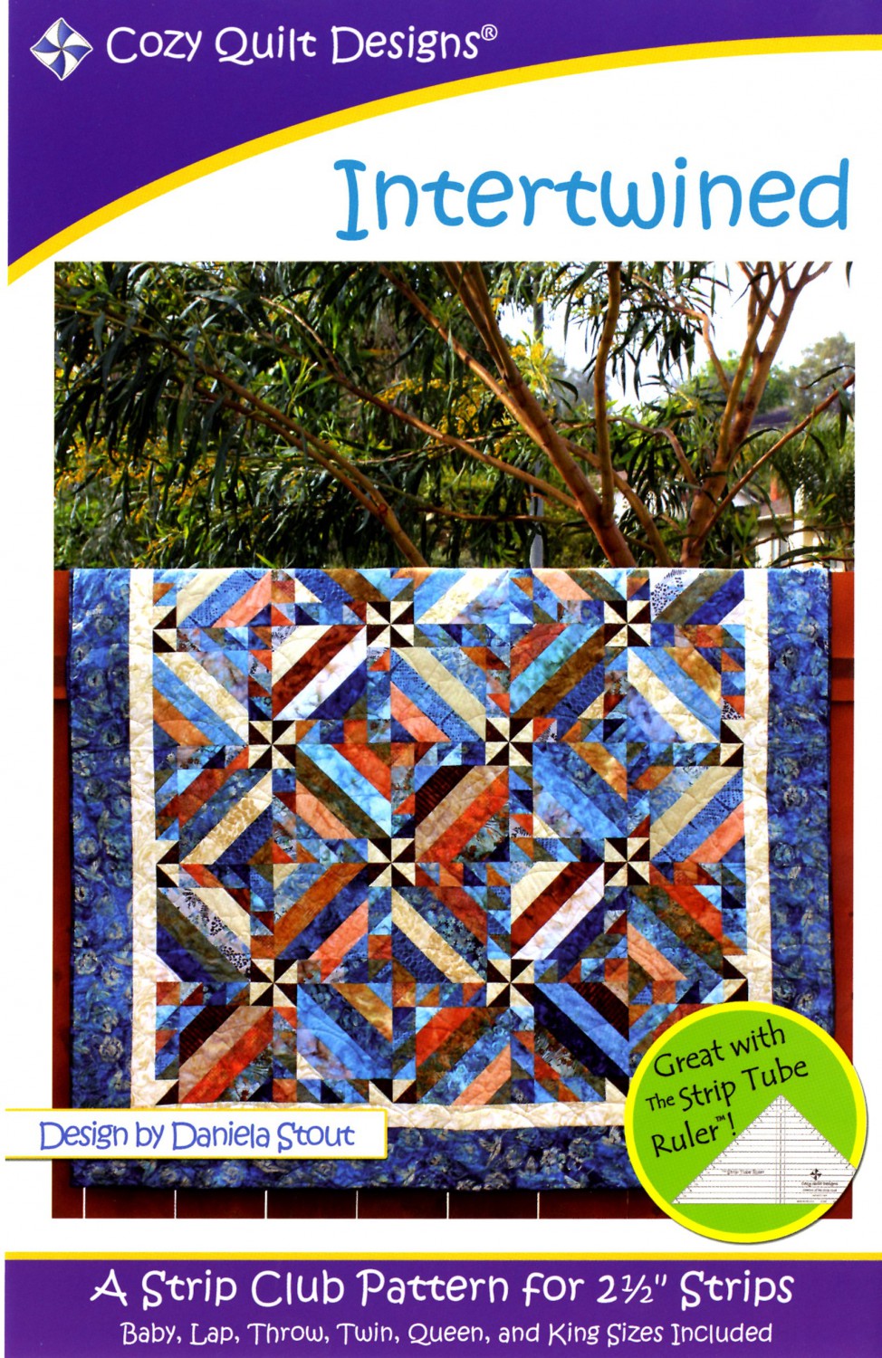 Cozy Quilt Designs Intertwined Quilt Pattern