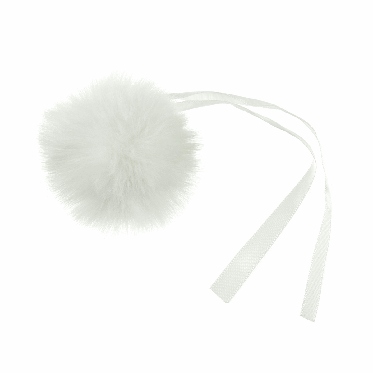 Faux Fur Pom Pom - 6cm 1pc