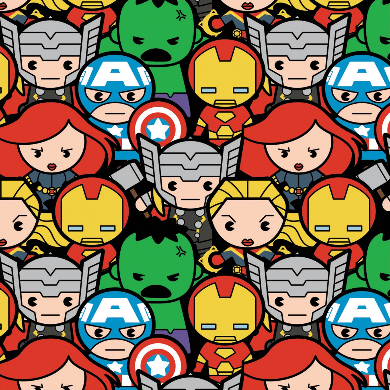 Marvel Avengers Assemble Fabric