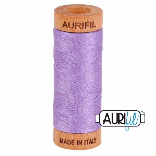 Aurifil 80 280m 2520 Violet Cotton Thread