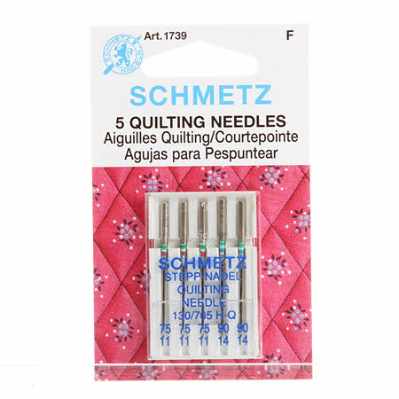Schmetz Quilting Needles size 75/90
