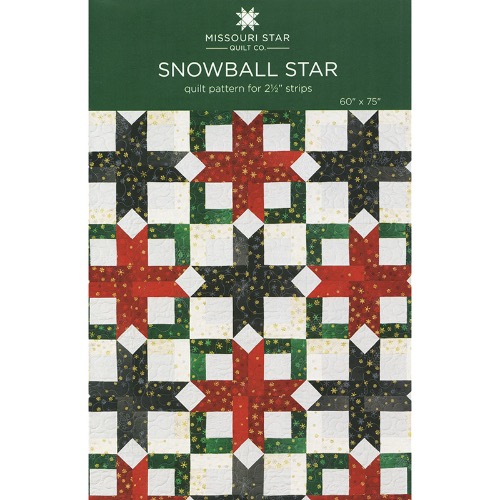Missouri Star Snowball Star Quilt Pattern