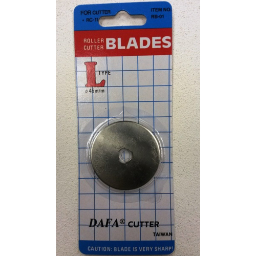 5 x Dafa 45mm Rotary Cutter Blades