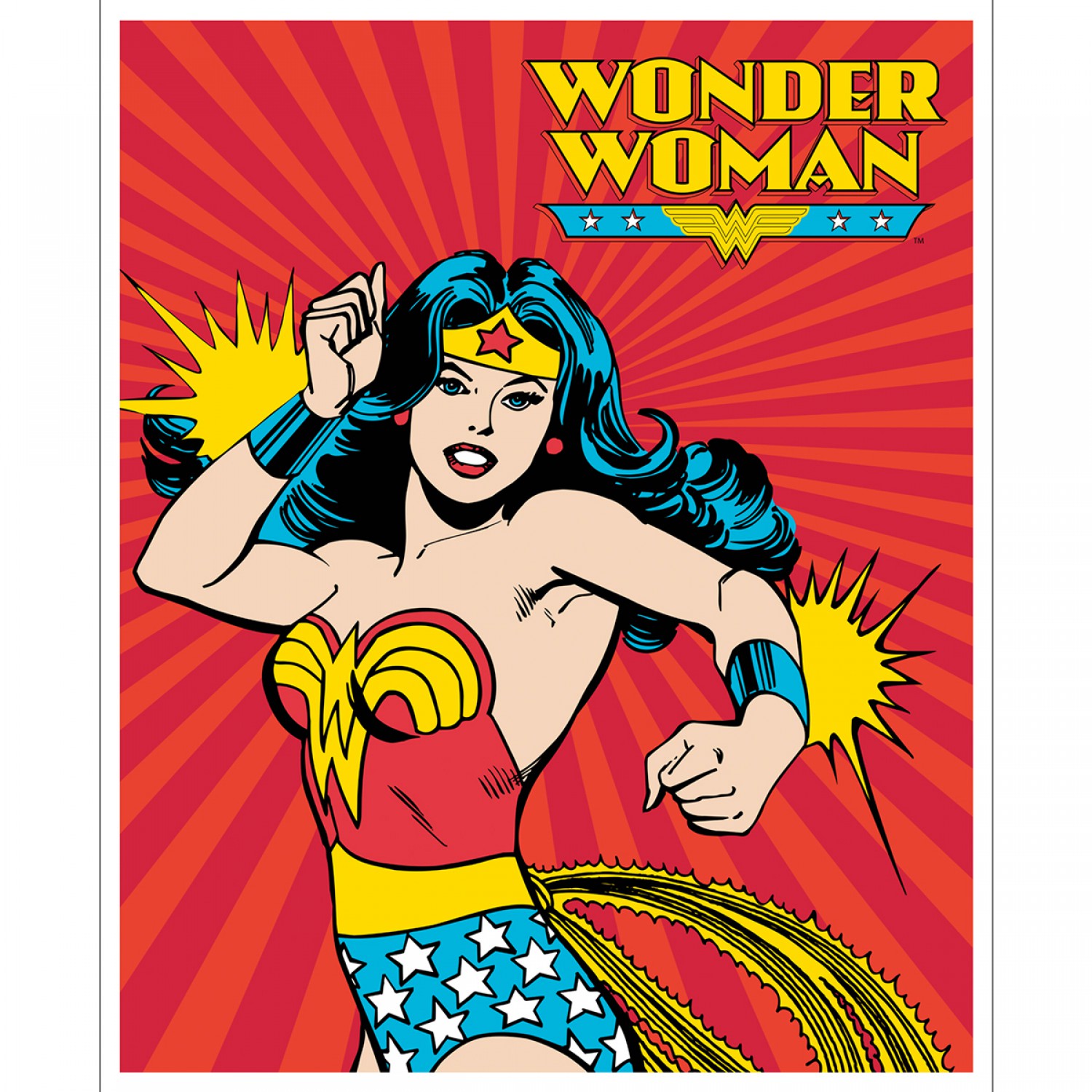 DC Comics Wonder Woman Panel