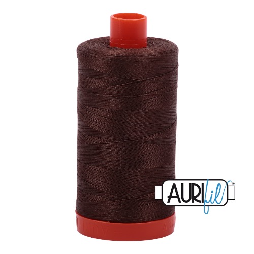 Aurifil 50 1300m 1285 Medium Bark Cotton Thread