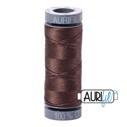 Aurifil 28 100m 1140 Bark Cotton Thread