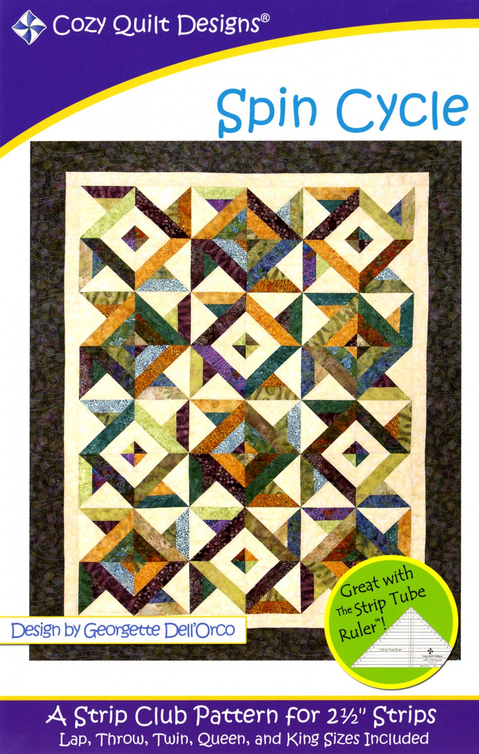 Cozy Quilt Designs Spin Cycle Quilt Pattern