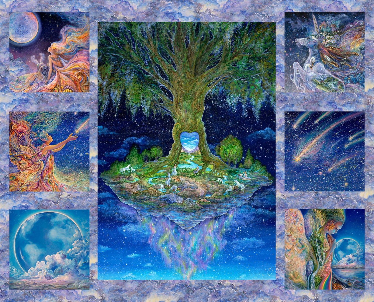 Celestial Journey Tree Panel