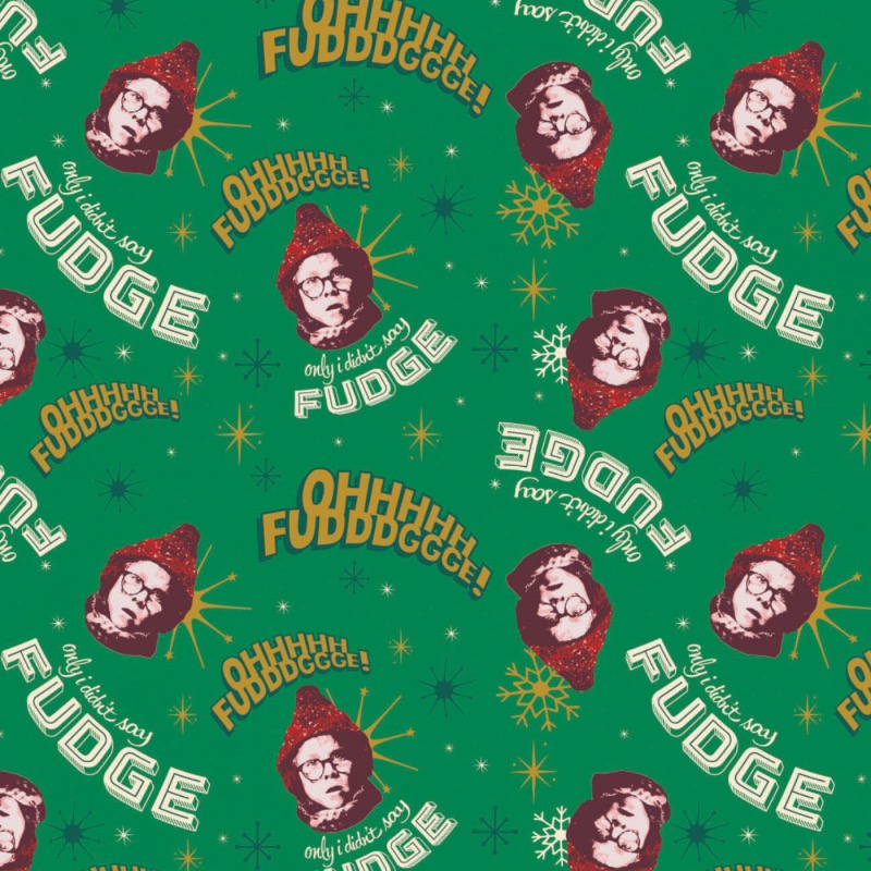 A Christmas Story, Oh Fudge Fabric