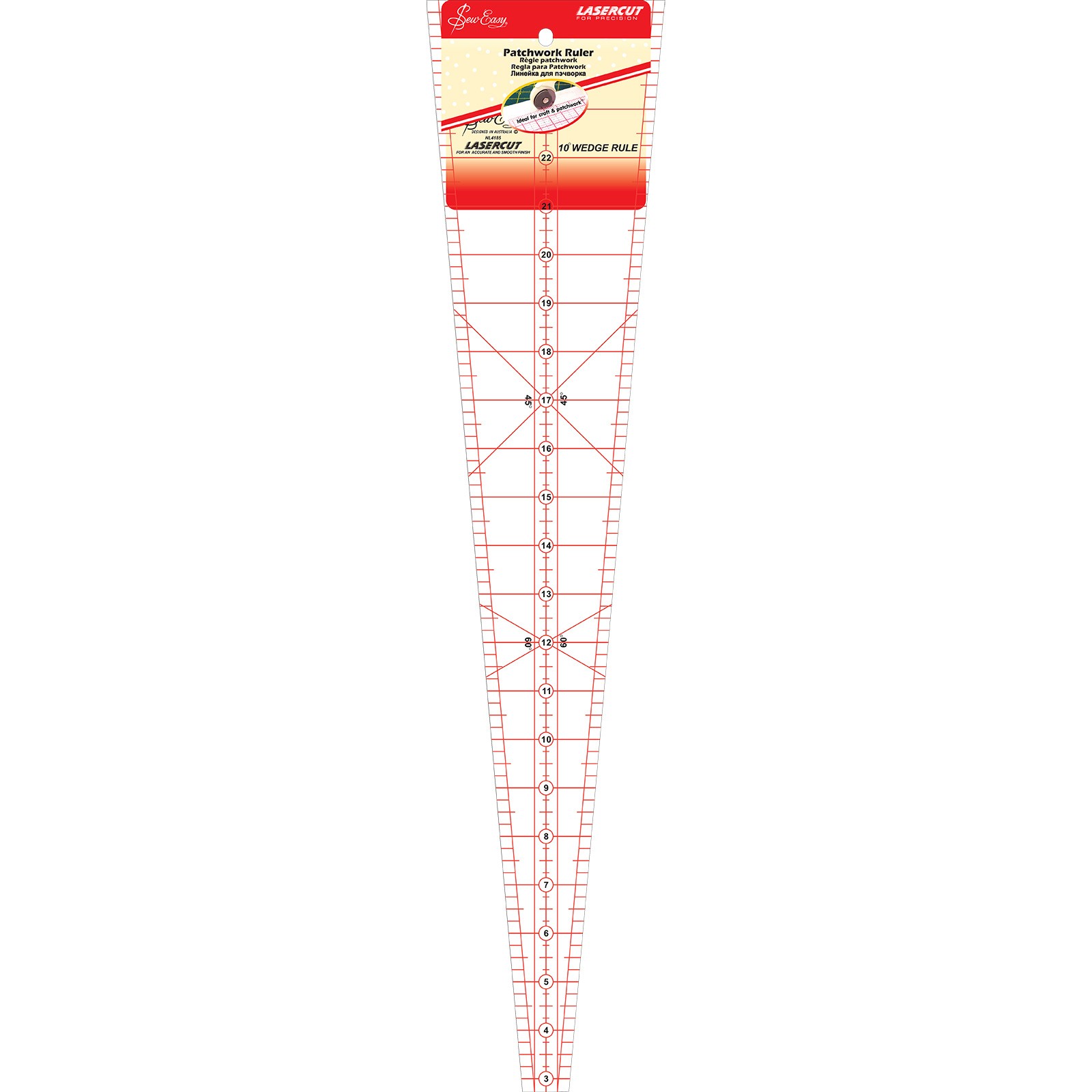 10 degree wedge ruler deals
