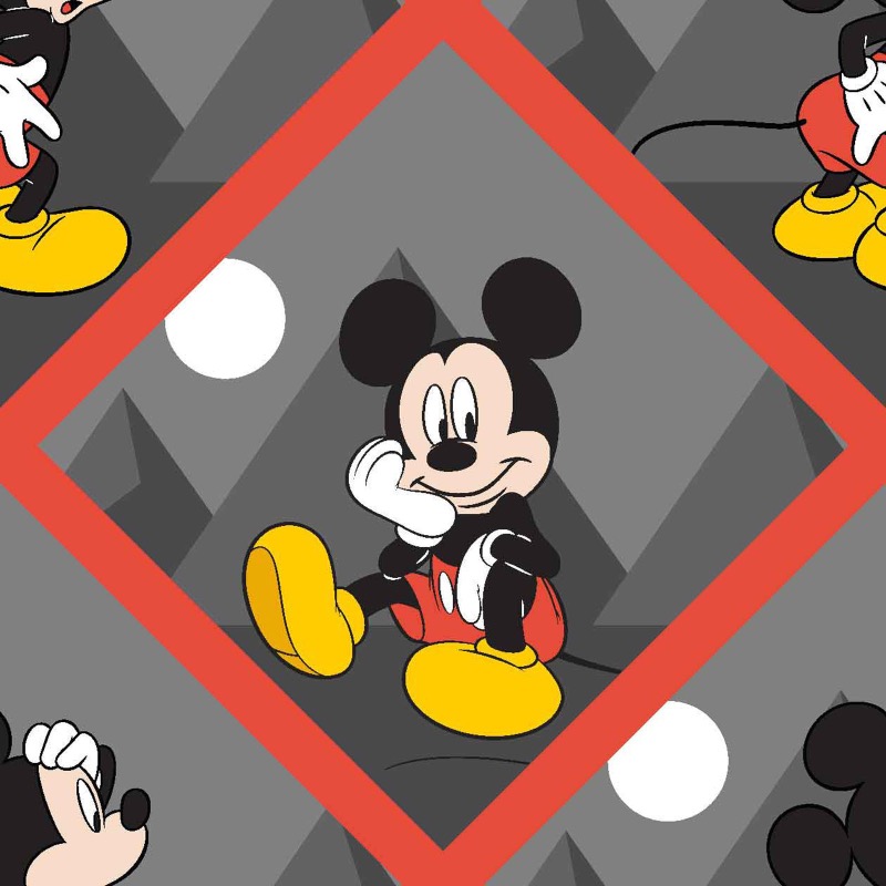 Disney Mickey Mouse Tile Fabric