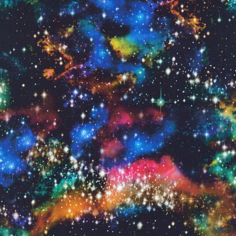 Celestial Stargazers Fabric