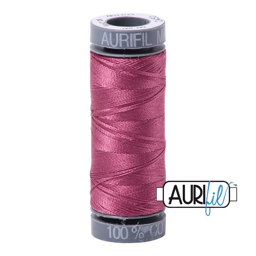 Aurifil 28 100m 2450 Rose Cotton Thread