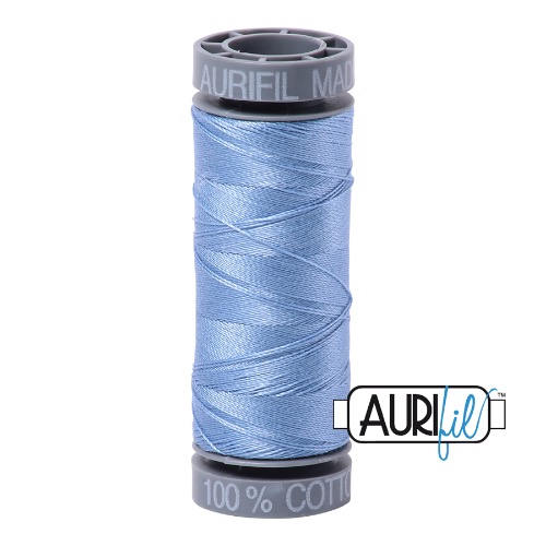 Aurifil 28 100m 2720 Light Delft Blue Cotton Thread