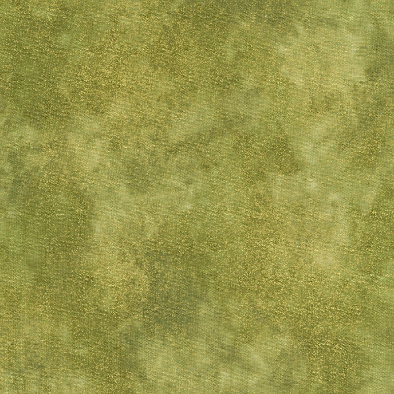 Timeless Treasures Shimmer Moss Metallic Fabric