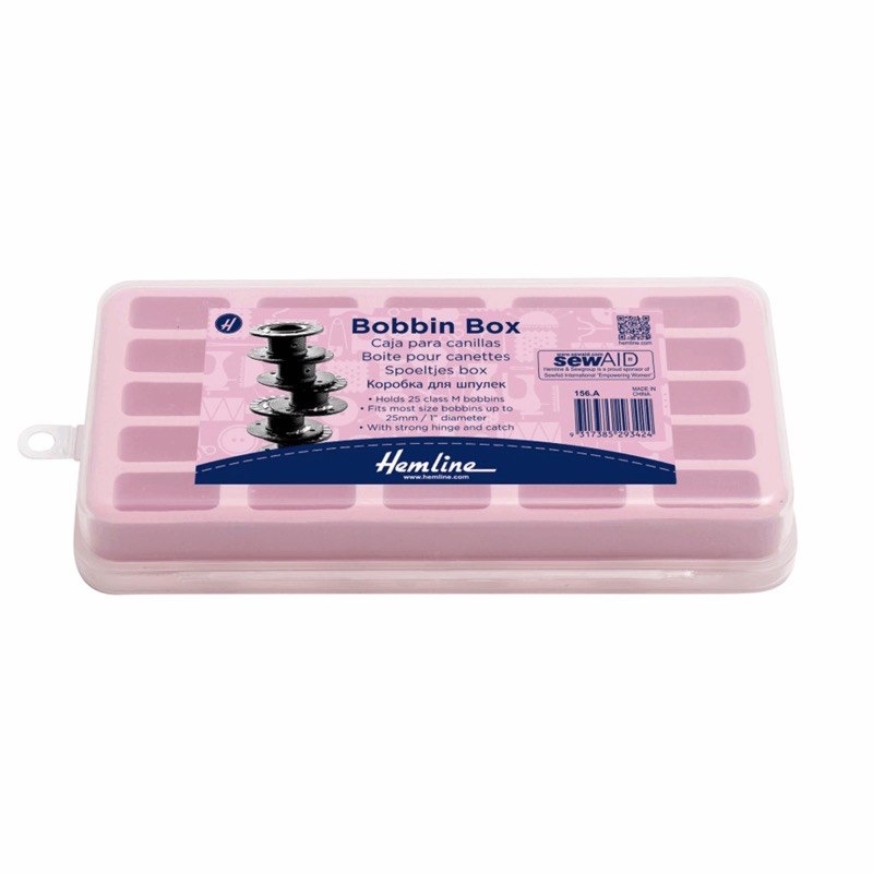 Hemline Bobbin Box Pink