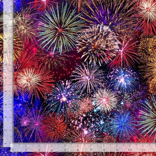 Celebration Fireworks Fabric