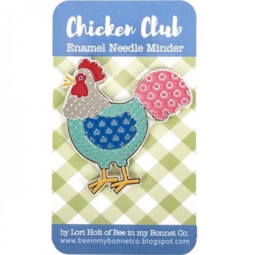Chicken Club Enamel Needle Minder