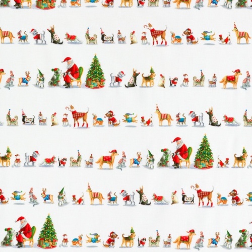 Christmas Jamboree Fabric - Stripe Holiday