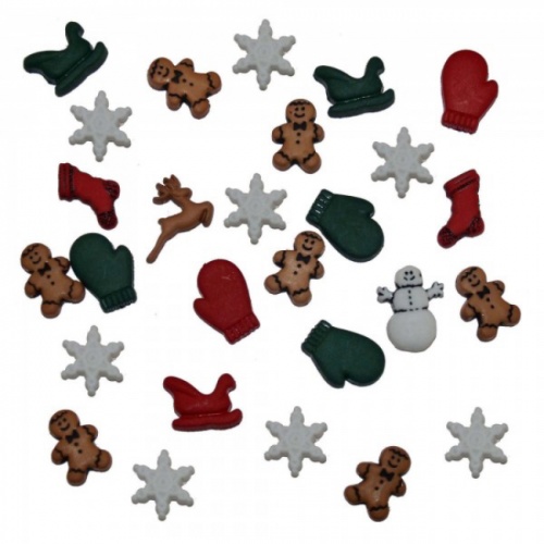 Christmas Minatures Buttons