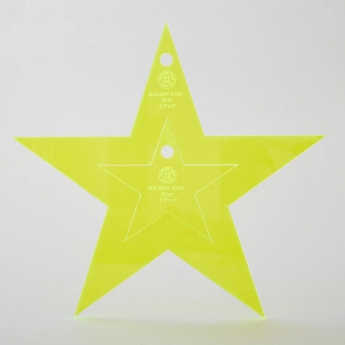 Missouri Star Nesting Christmas Star Template