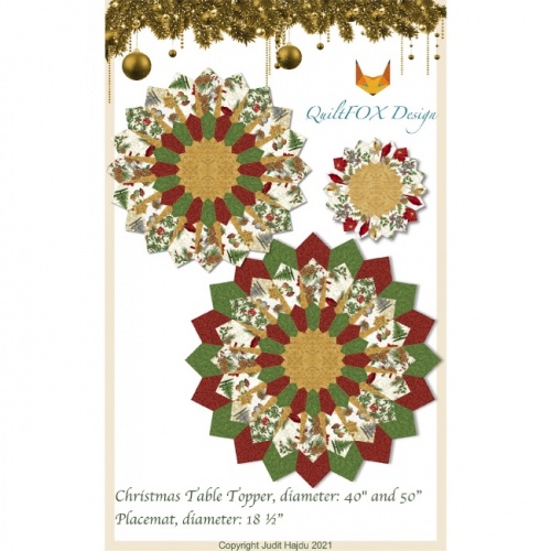 Christmas Table Topper and Placemats Pattern